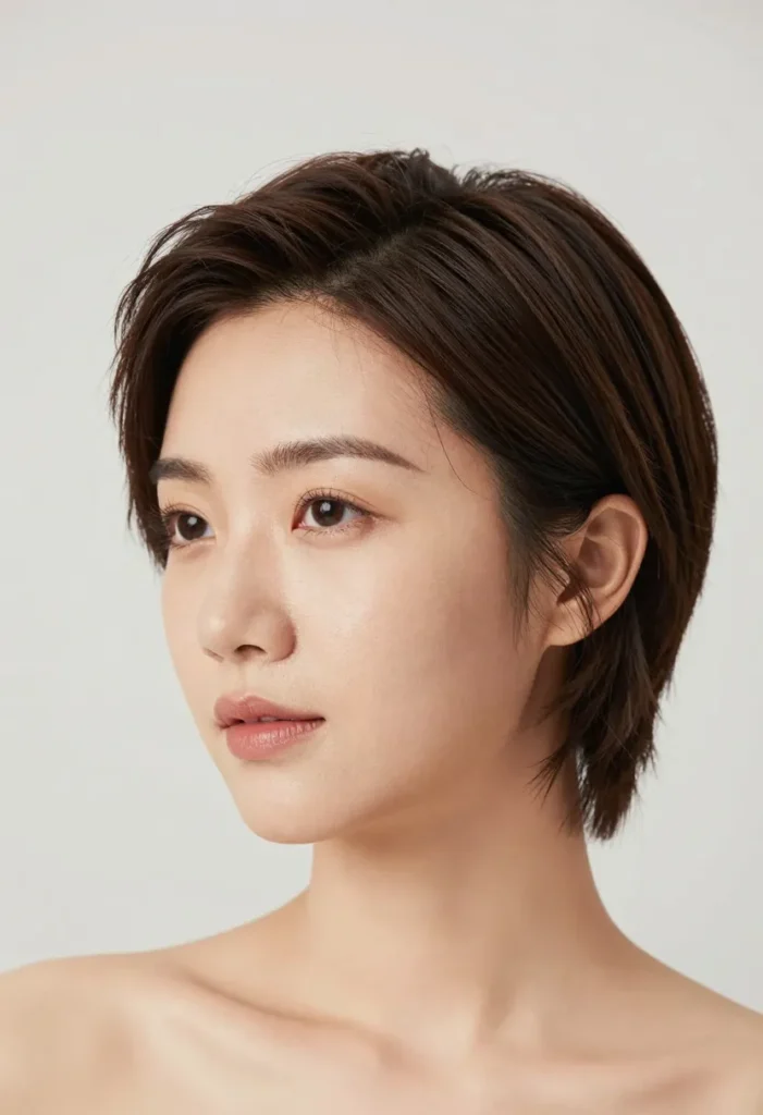 Minimalist Short Hair Look for Eid Minimalist Short Hair Look for Eid