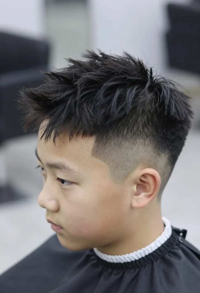 Modern Disconnected Textured Haircut Modern Disconnected Textured Haircut