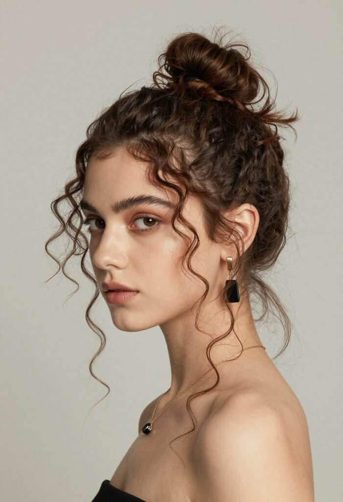 Modern Messy Bun Modern Messy Bun