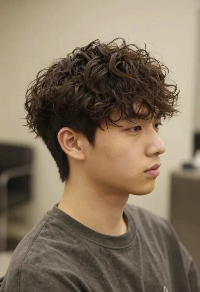 Neat Curly Gentleman Cut Neat Curly Gentleman Cut