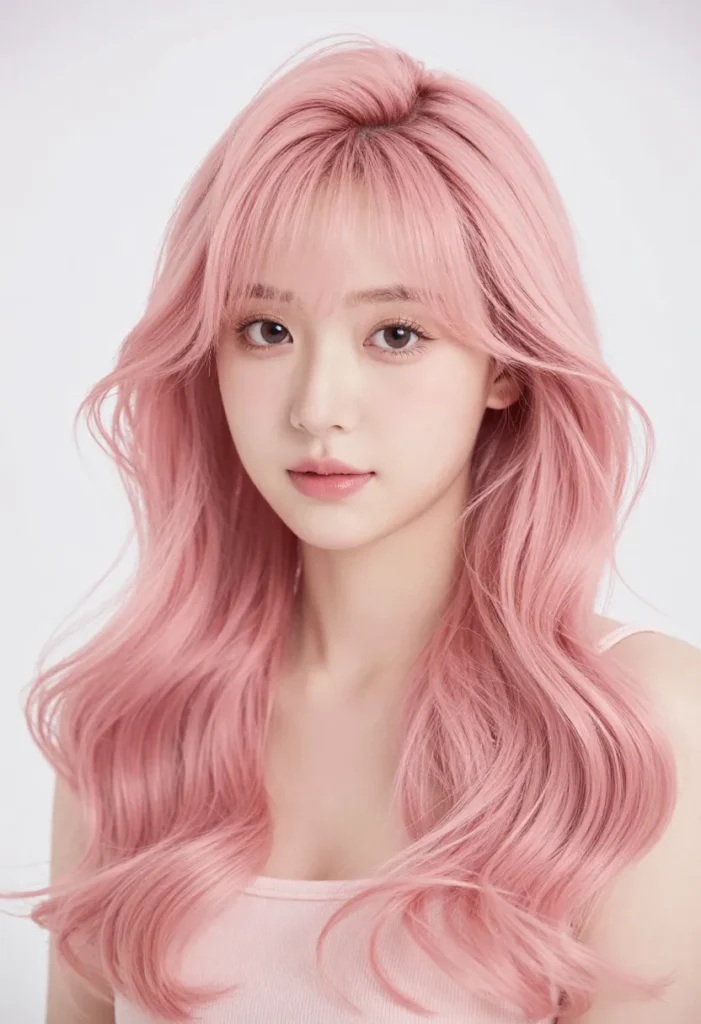 15 Valentine's Hairstyles for Short Hair Ideas Pastel Pink Valentine's Day Hairstyles
