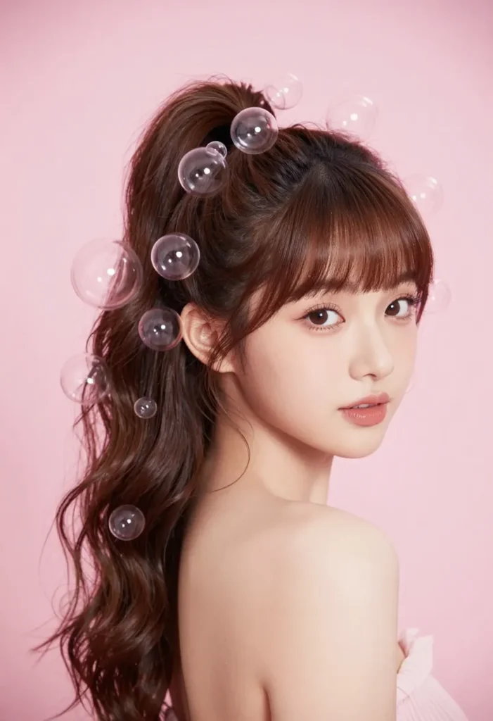 Playful Bubble Ponytail Playful Bubble Ponytail