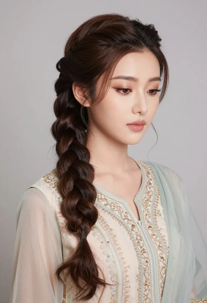 Pull-Through Braid Pull-Through Braid