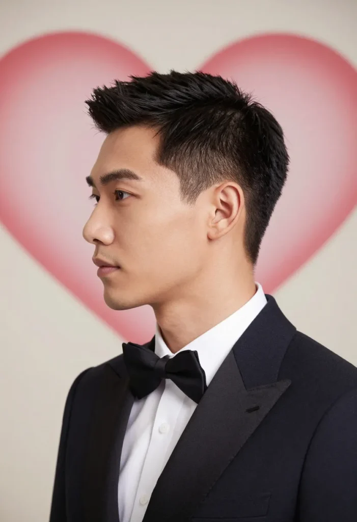 Refined Side Sweep Gentleman Cut Refined Side Sweep Gentleman Cut