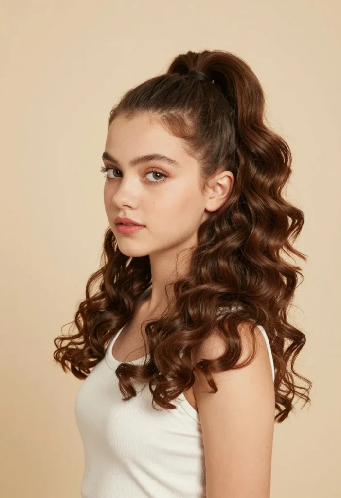 Retro High Ponytail Retro High Ponytail