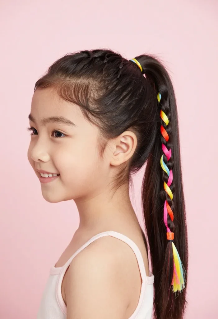 Ribbon Weave Ponytail Ribbon Weave Ponytail