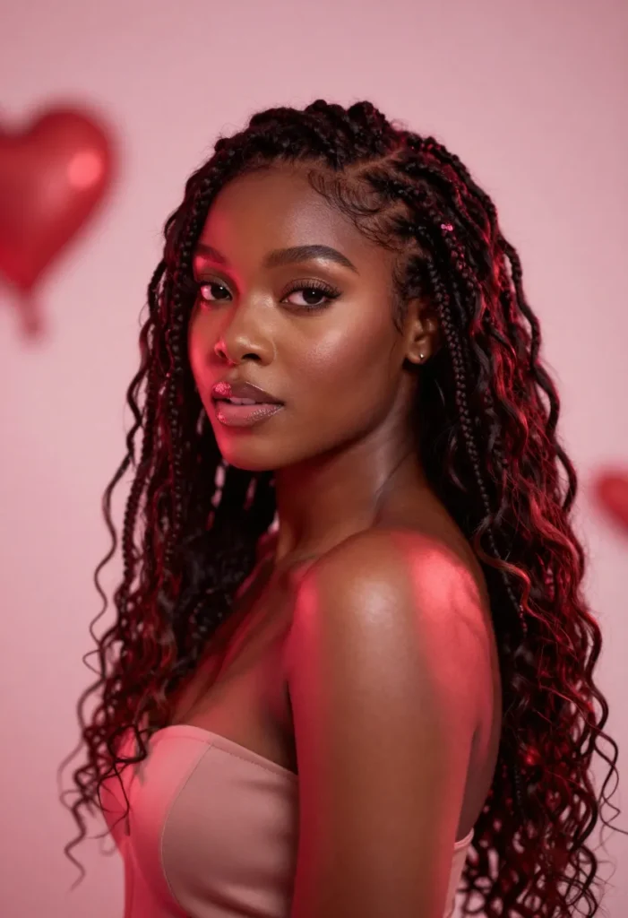 Romantic Side-Swept Dreadlocks Romantic Side-Swept Dreadlocks