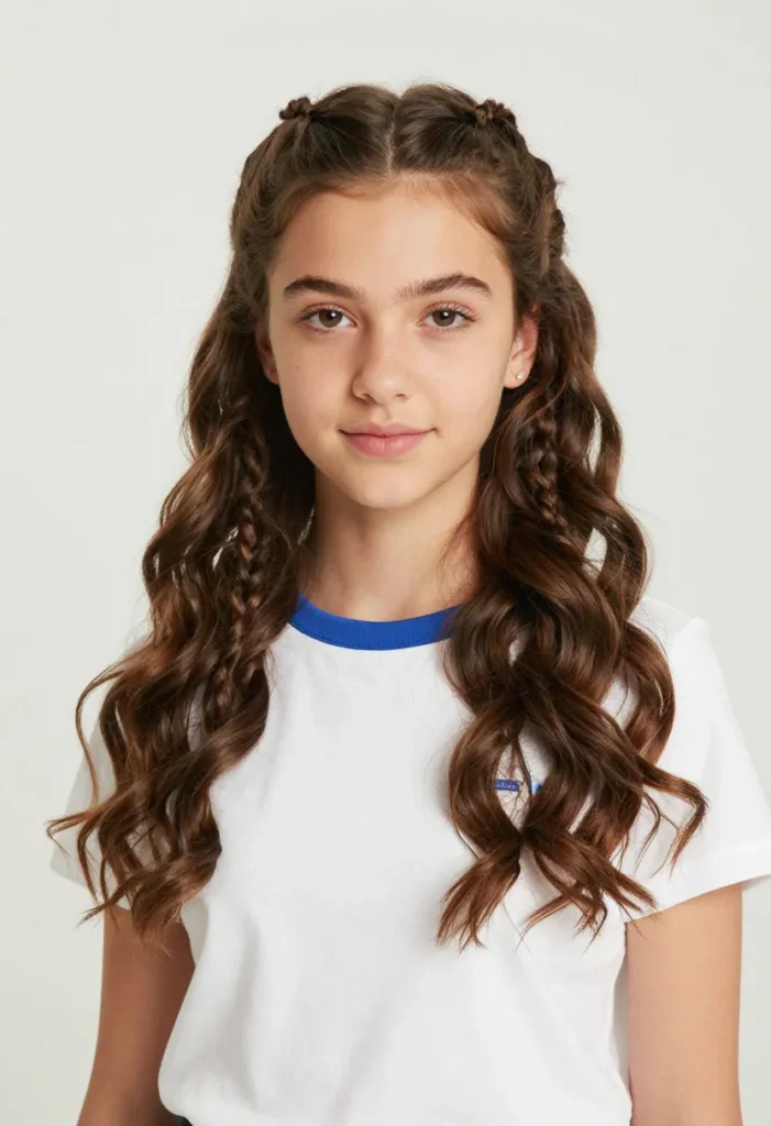 Side-Swept Bangs with Waves Side-Swept Bangs with Waves