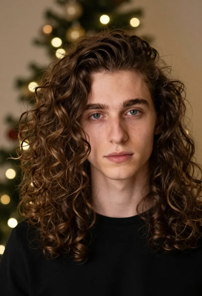 Side-Swept Curls Side-Swept Curls