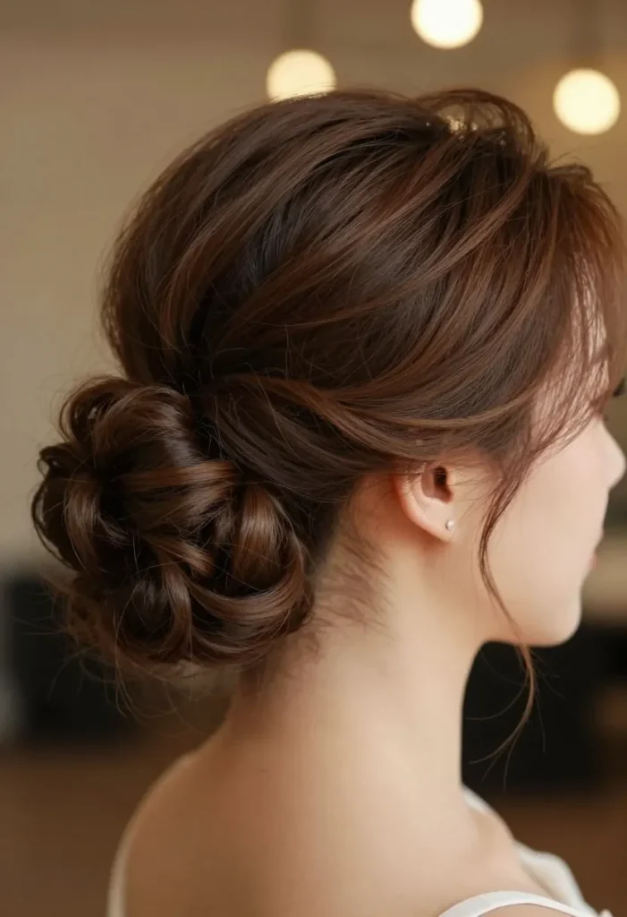 Side-Swept Updo Side-Swept Updo