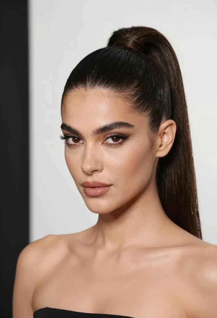 Sleek High Ponytail Sleek High Ponytail