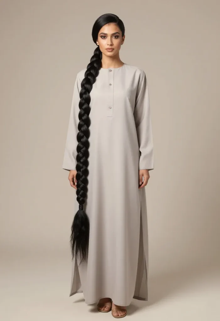 Sleek Long Bubble Braid Sleek Long Bubble Braid