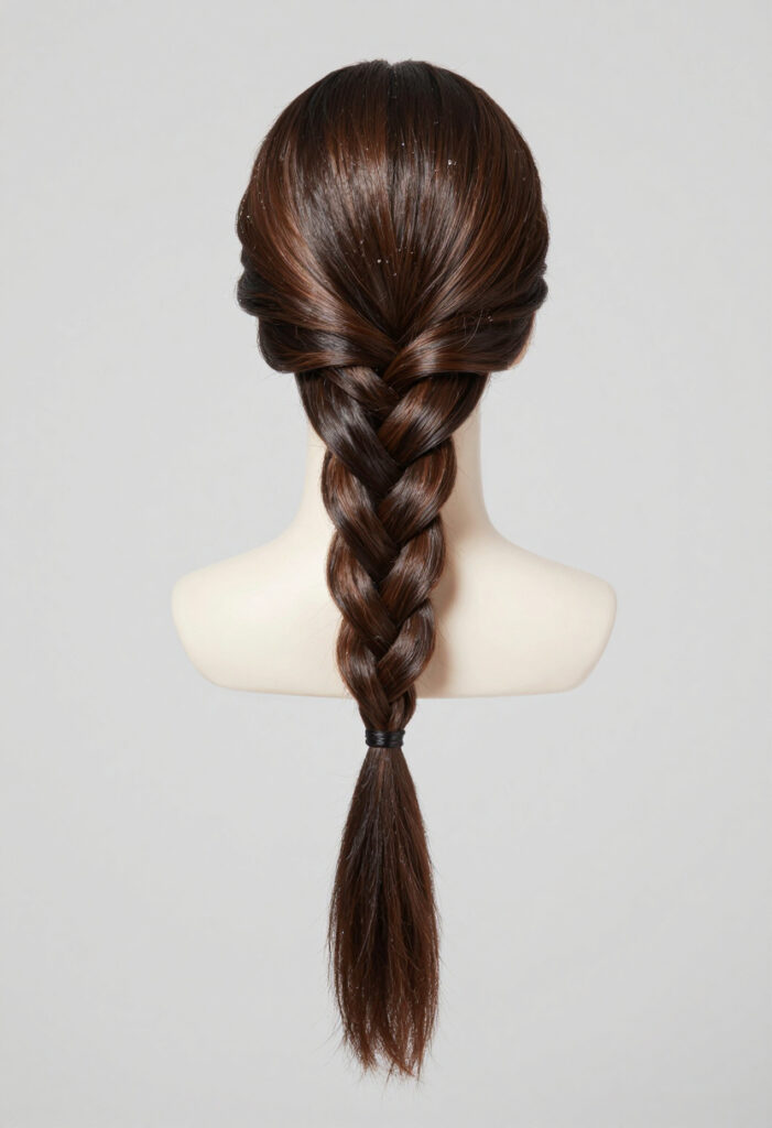 Sleek Statement Braid For Office To Evening Sleek Statement Braid For Office To Evening