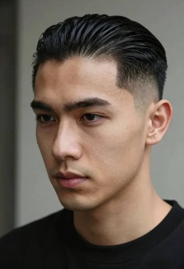 Slicked Back Undercut Slicked Back Undercut