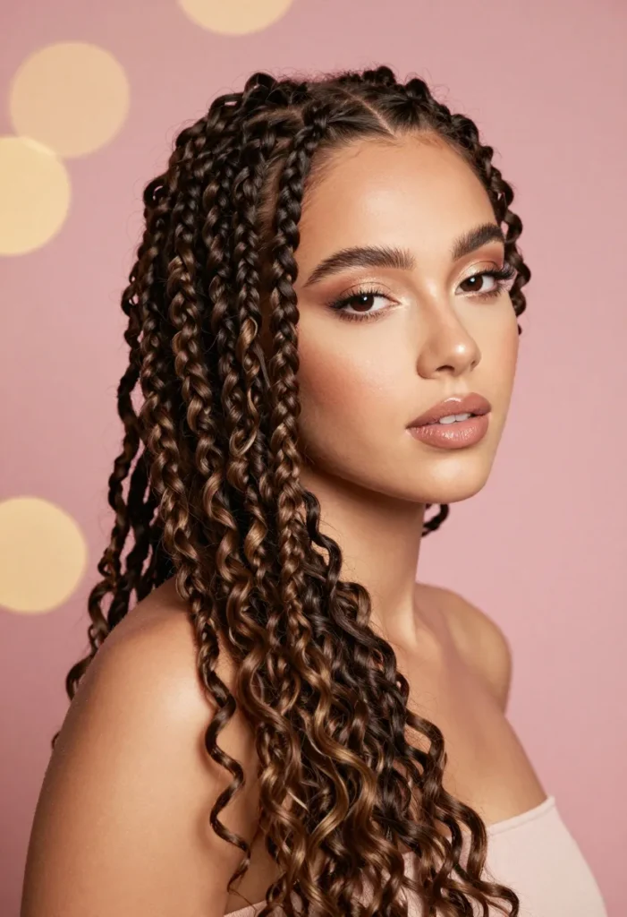 Soft Glam Valentine Twist Locs Soft Glam Valentine Twist Locs