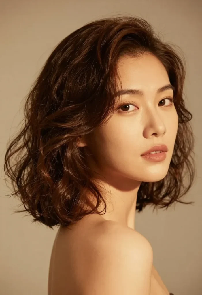 Soft Side-Swept Curls Soft Side-Swept Curls