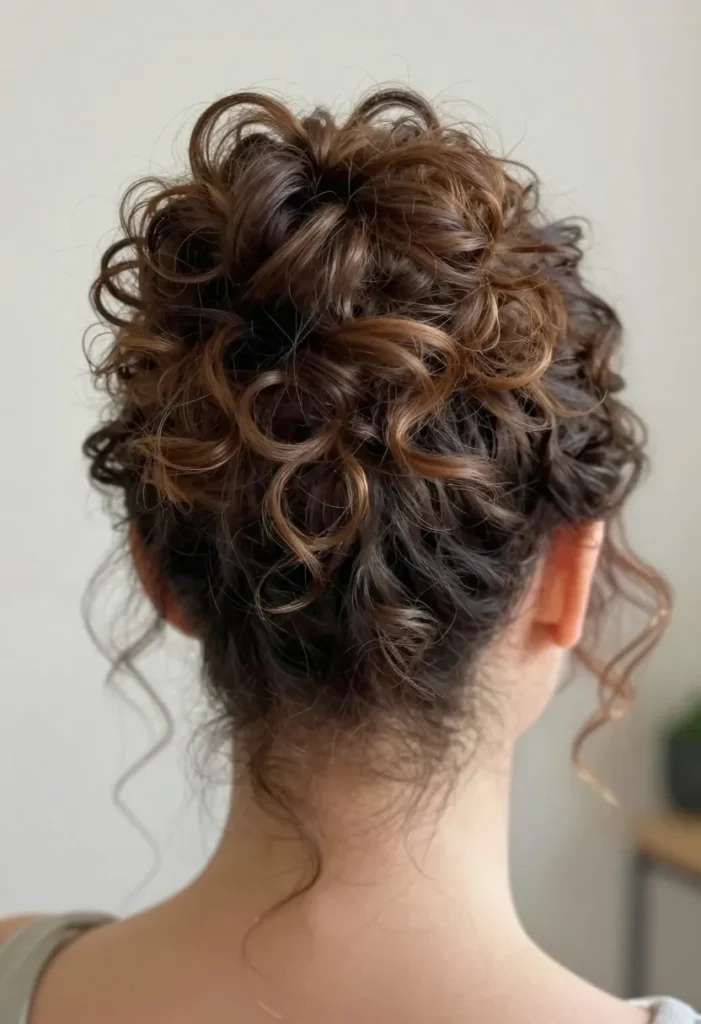Space Buns with Tendrils