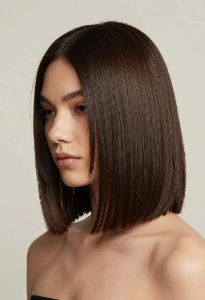 Straight Lob Style Straight Lob Style
