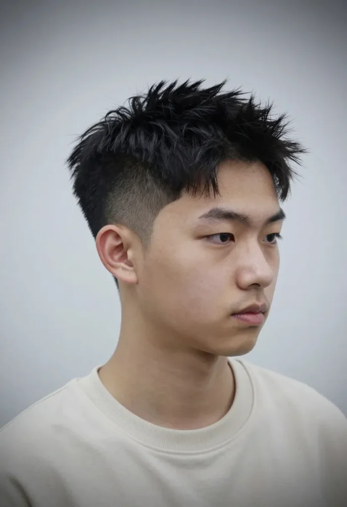 Taper Fade with Flipped Top Taper Fade with Flipped Top