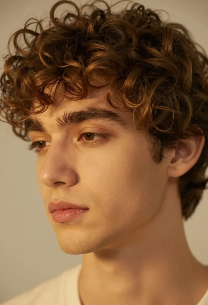 Textured Curly Fade Textured Curly Fade