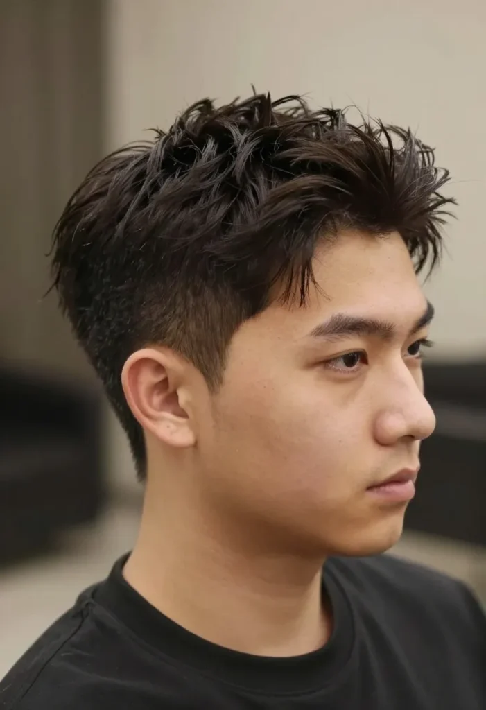 Textured Quiff Wave Textured Quiff Wave