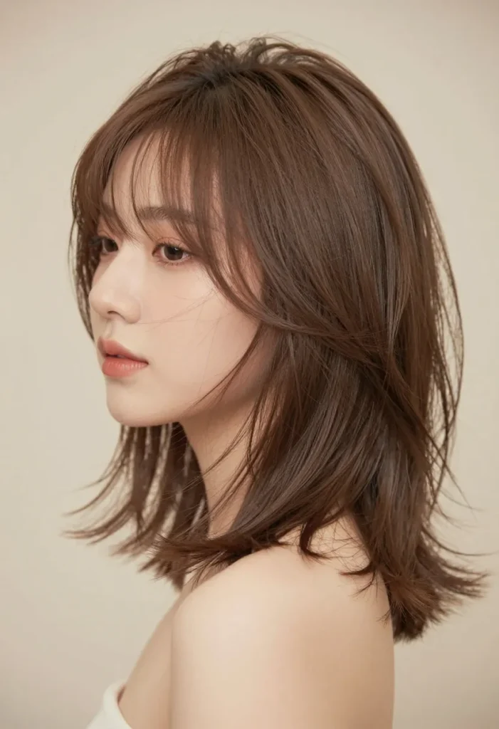 Textured Style with Flippy Ends Textured Style with Flippy Ends