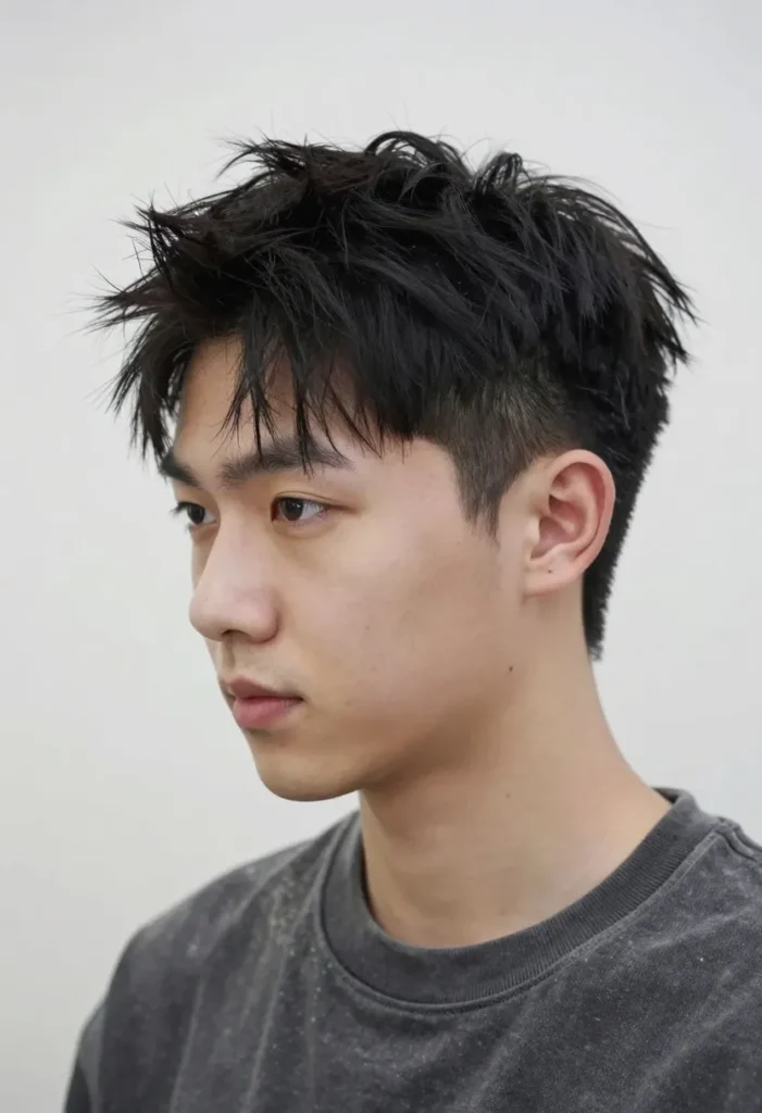 Textured Top and Fade Undercut Textured Top and Fade Undercut