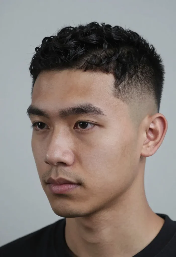 Textured Wavy Crop Fade Textured Wavy Crop Fade