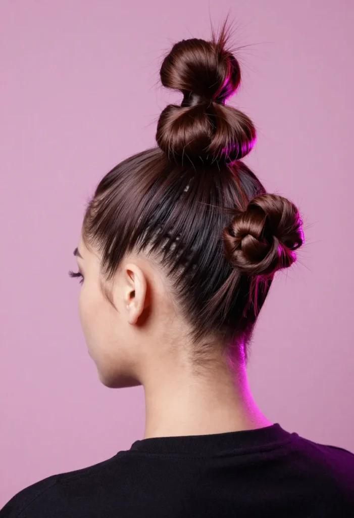 Three Buns Mohawk Three Buns Mohawk