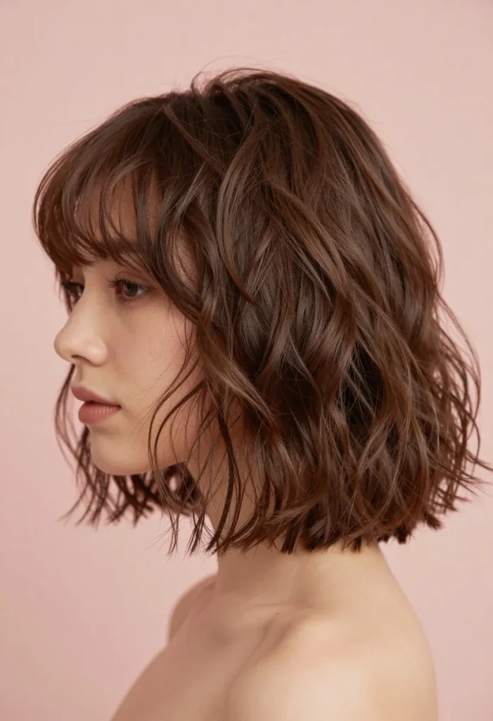 Tousled Bob for Valentine's Day Tousled Bob for Valentine's Day