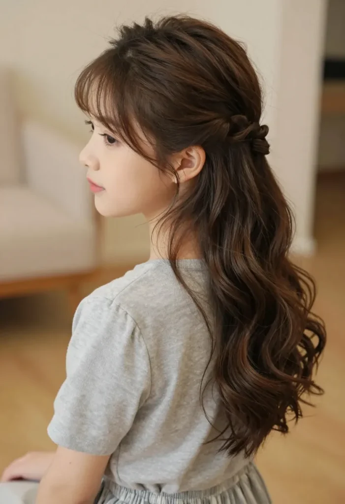 Twisted Half Ponytail Twisted Half Ponytail
