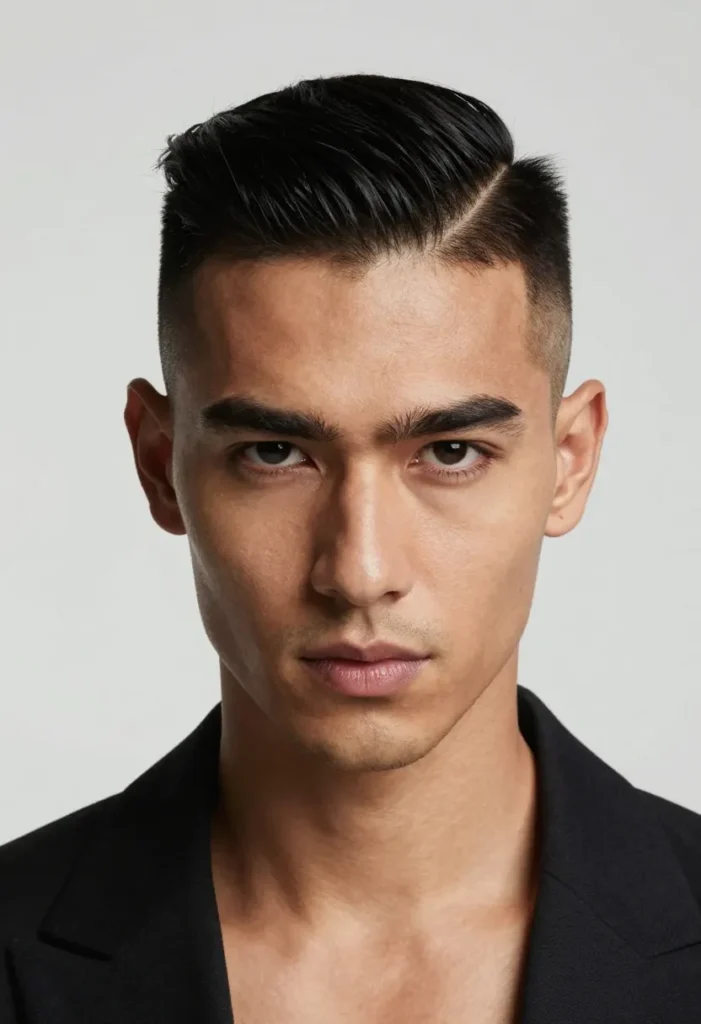 Undercut Middle Part Undercut Middle Part