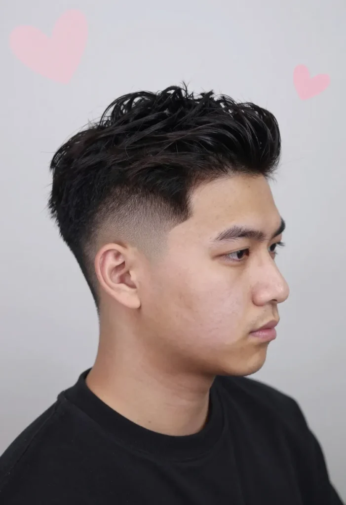Undercut Side Part Quiff Undercut Side Part Quiff