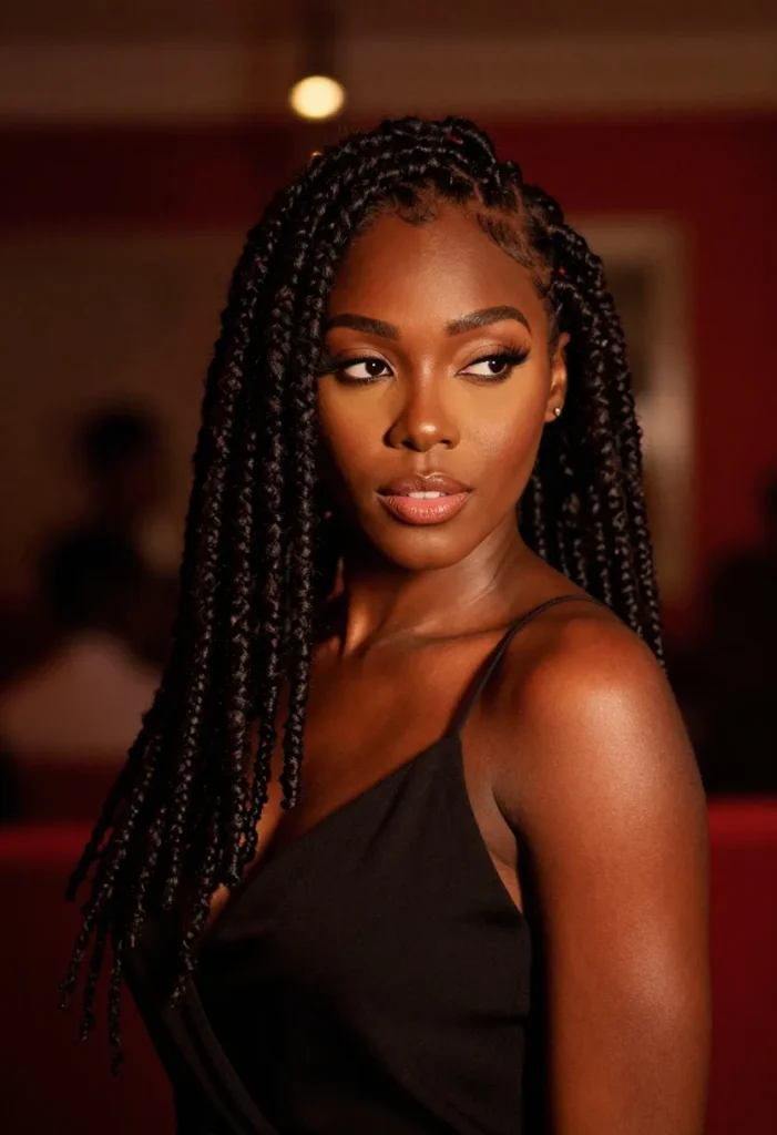 Valentine Night Side-Parted Dreadlocks Valentine Night Side-Parted Dreadlocks