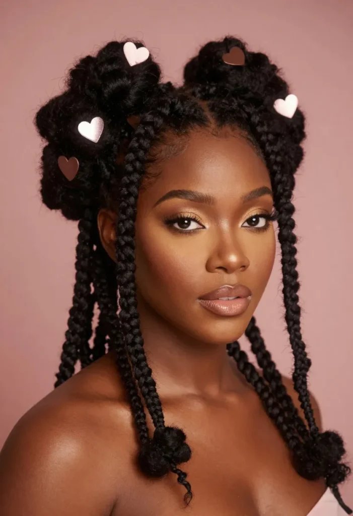 Valentine's Day Goddess Braids Valentine's Day Goddess Braids