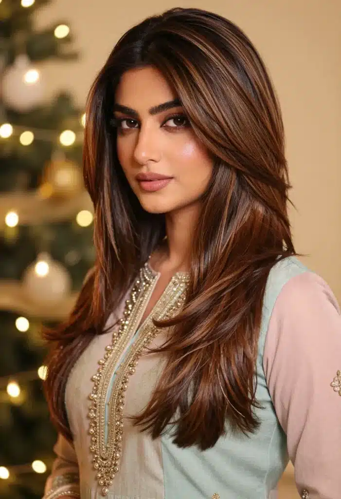 Caramel Brown Highlights Caramel Brown Highlights