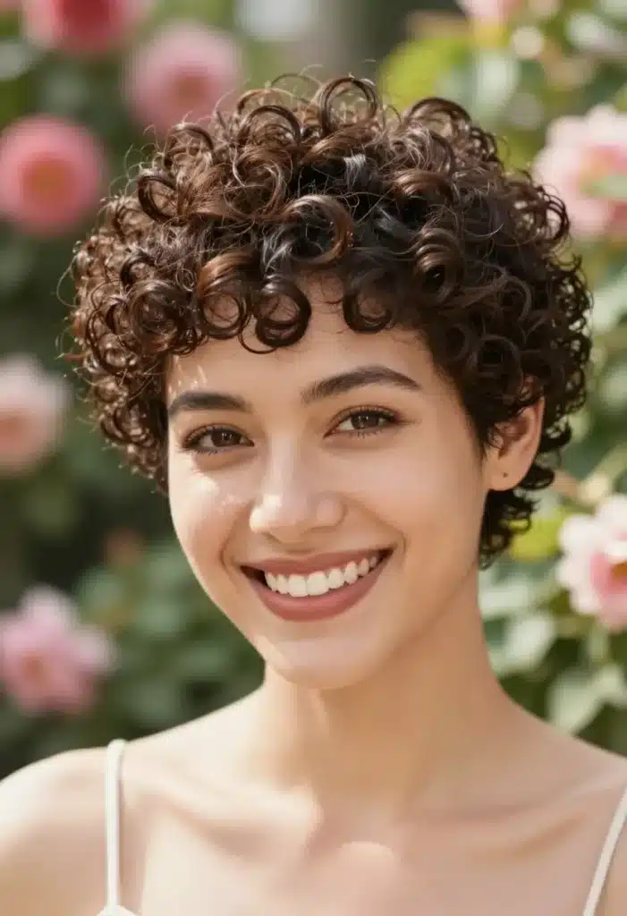Curly Pixie Cut Curly Pixie Cut