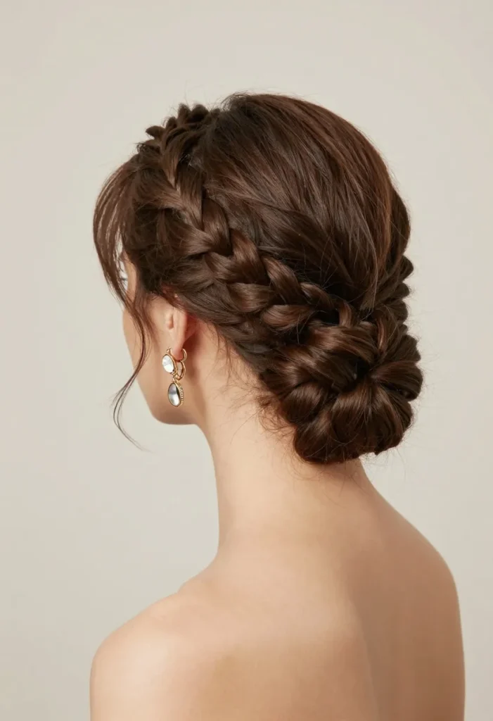 Dutch Braid Bun Dutch Braid Bun