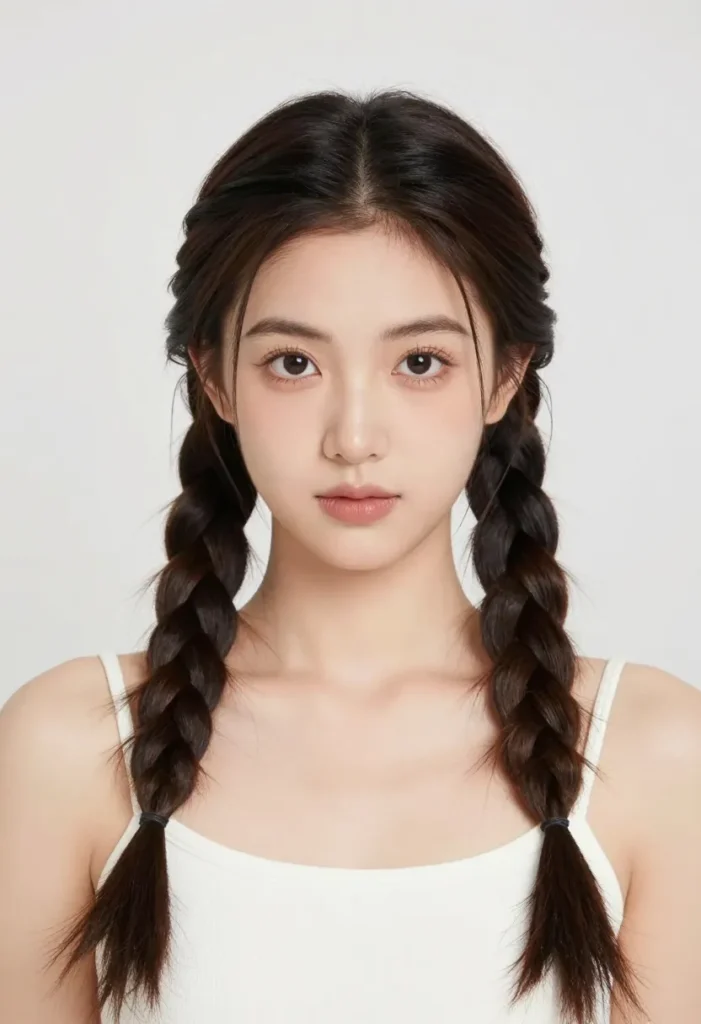 Dutch Braid Pigtails Dutch Braid Pigtails