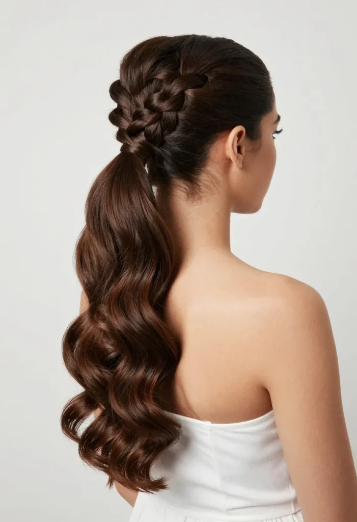 Dutch Braid Ponytail Dutch Braid Ponytail