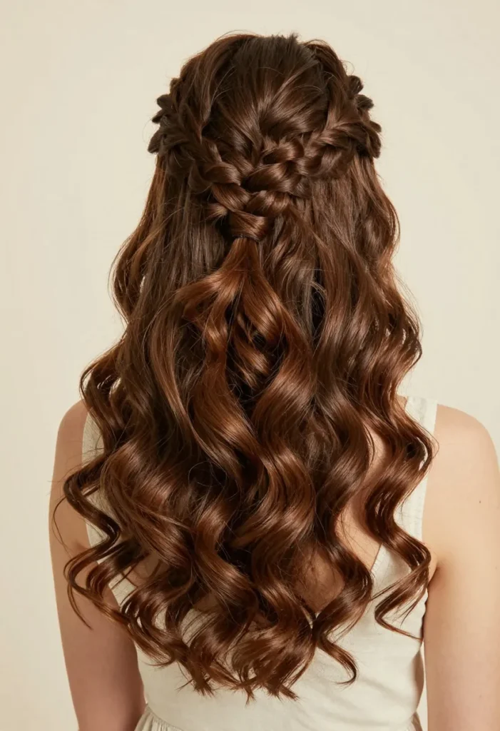 Dutch Braid with Curls Dutch Braid with Curls