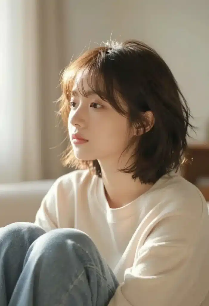 Effortless Short Bangs Effortless Short Bangs