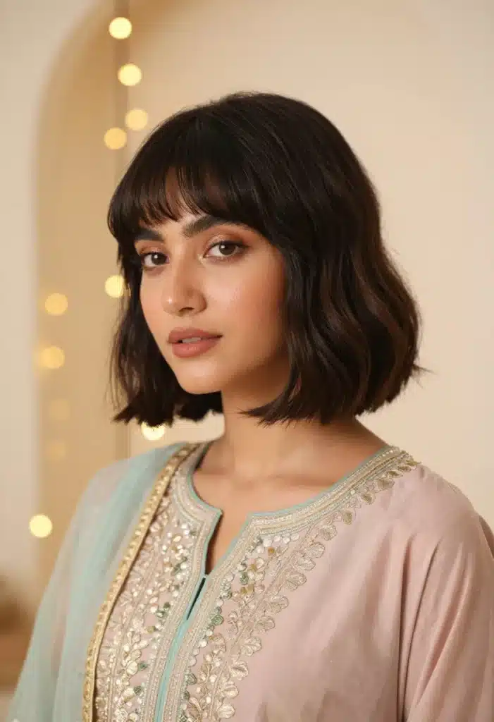 Eid-Ready Short Bangs Eid-Ready Short Bangs