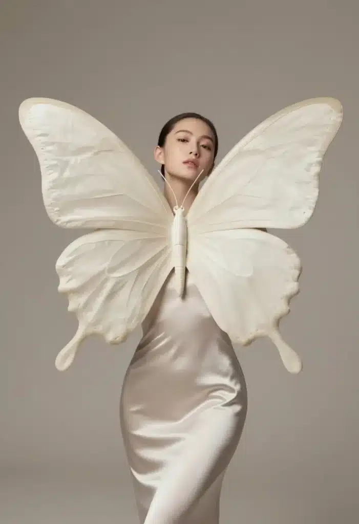 Elegant Butterfly Layered Cut Elegant Butterfly Layered Cut