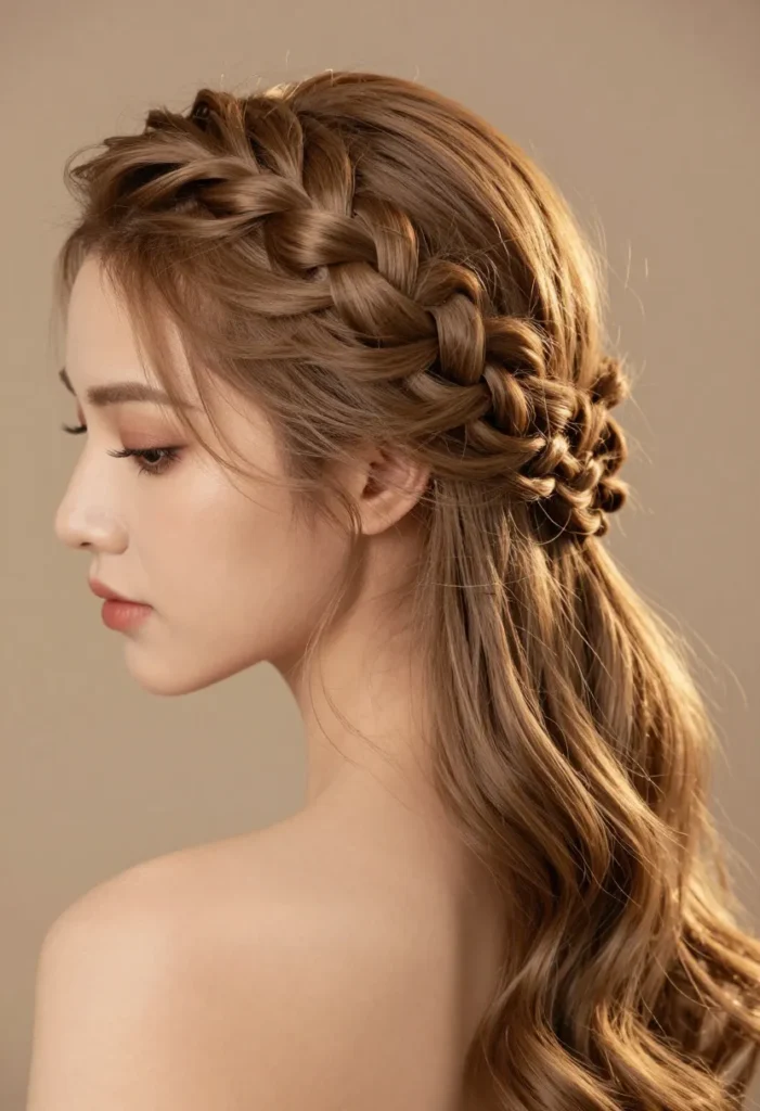 Fishtail Crown Braid Fishtail Crown Braid