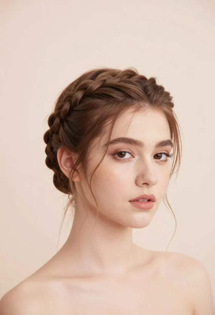 Loose Crown Braid Loose Crown Braid