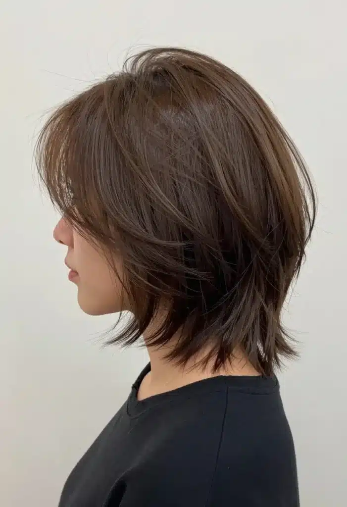 Short Butterfly Layer Cut Short Butterfly Layer Cut