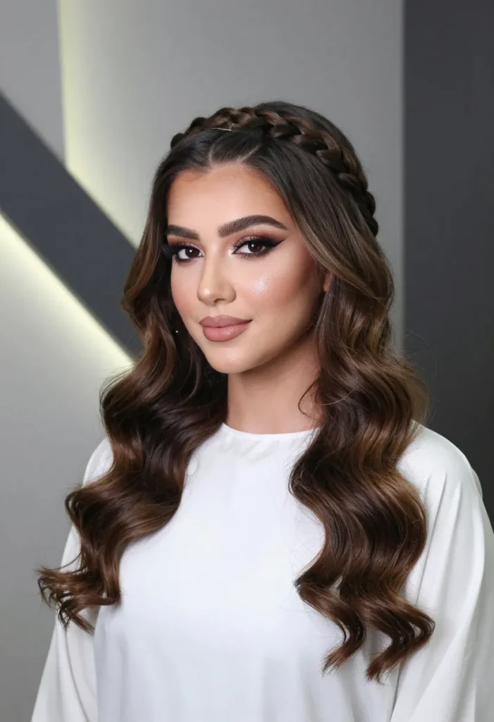 Side-Swept Crown Braid Side-Swept Crown Braid