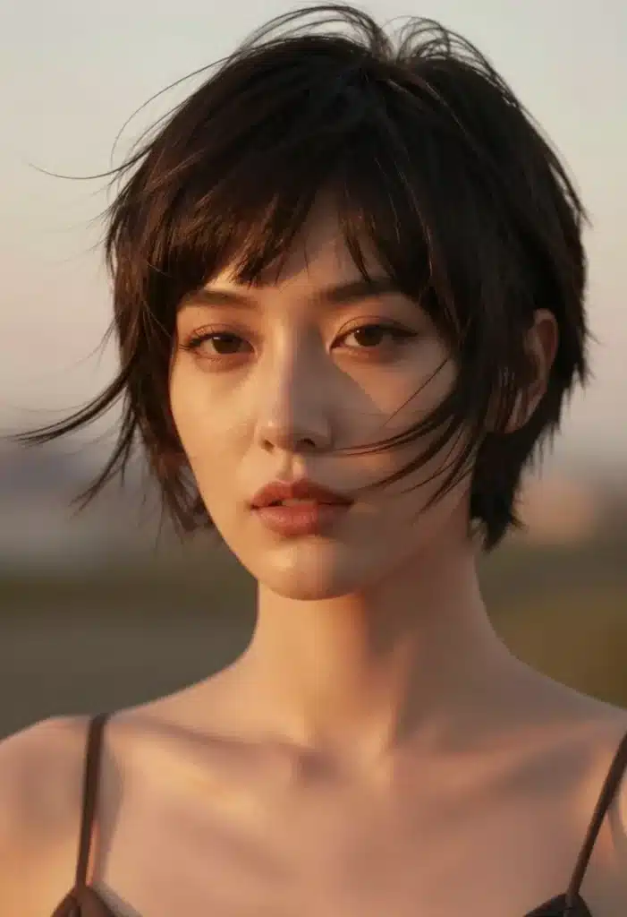 Side-Swept Pixie Cut Side-Swept Pixie Cut