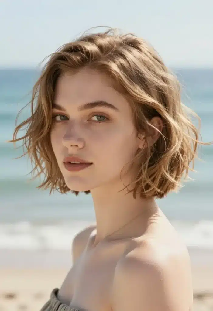 Wavy Pixie Cut Wavy Pixie Cut